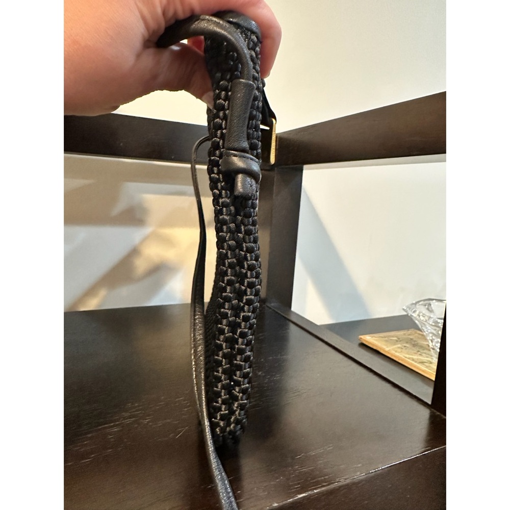 Americana by Sharif Black Gold Woven Crossbody - Picture 5 of 13